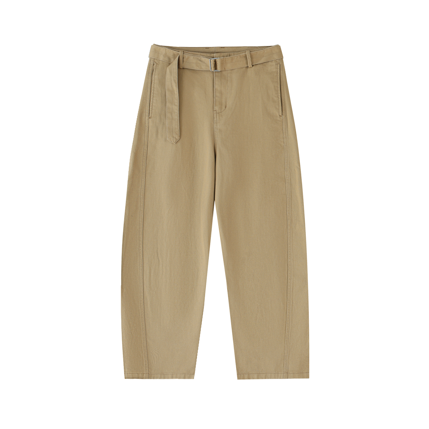 Barrel-leg Chino Pants