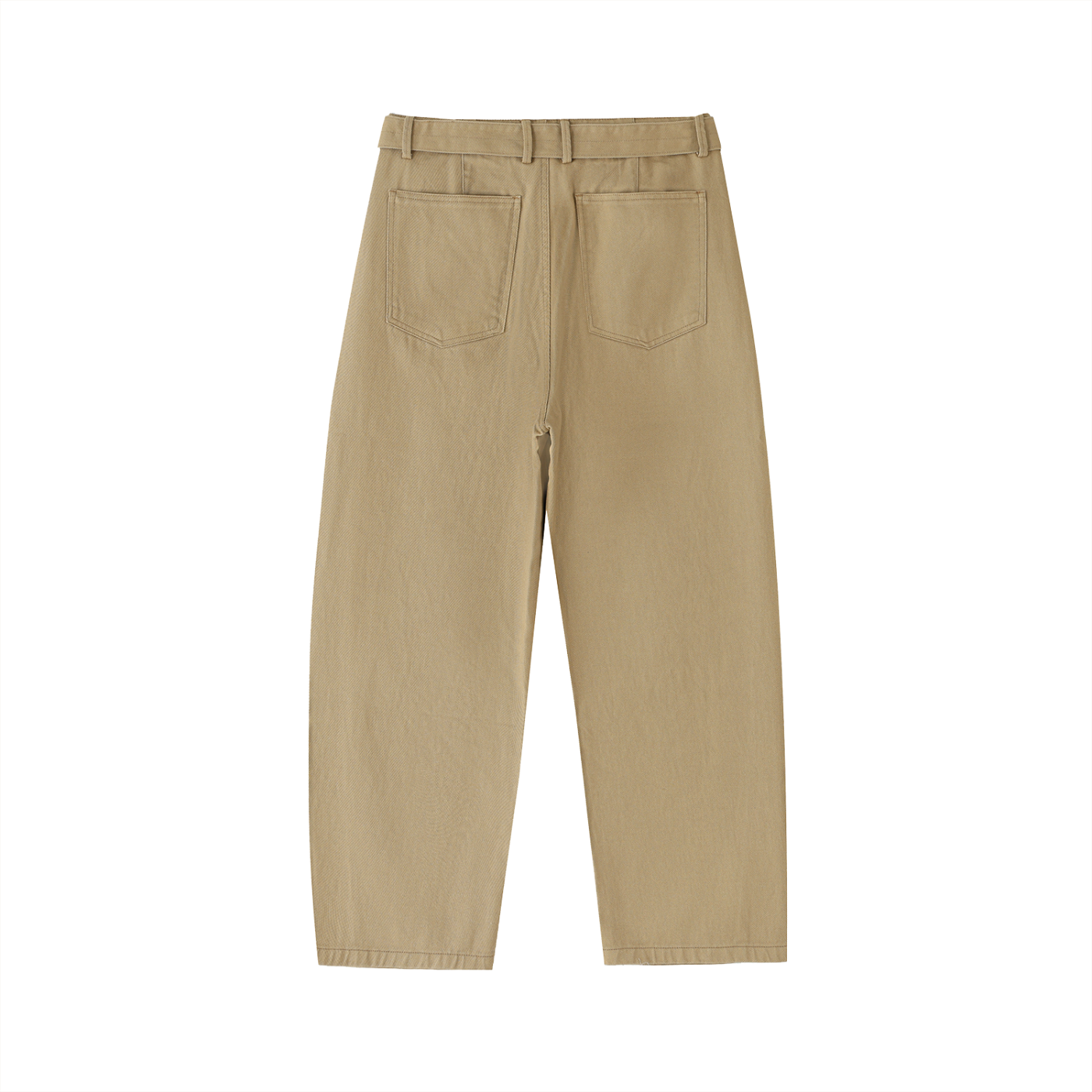 Barrel-leg Chino Pants