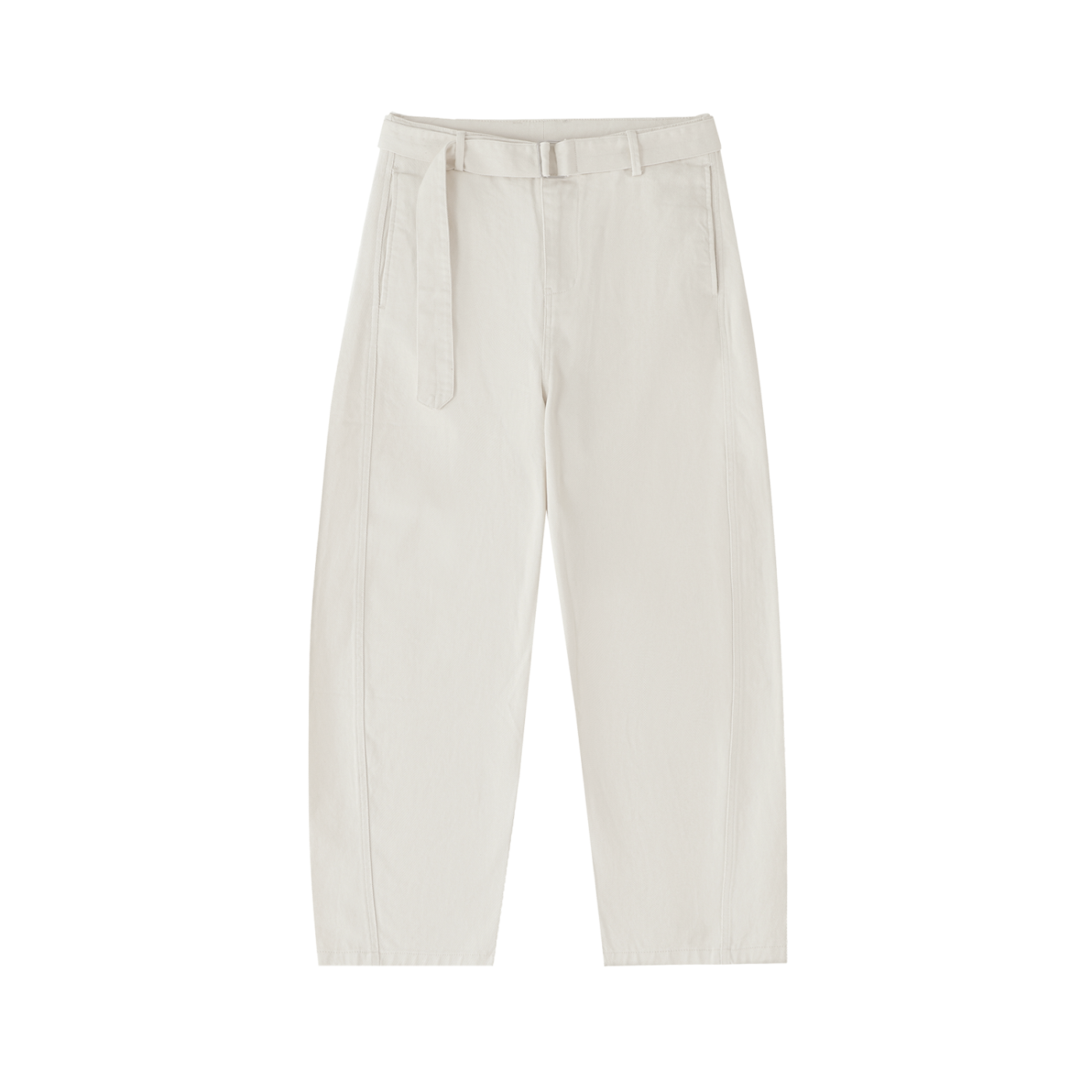 Barrel-leg Chino Pants