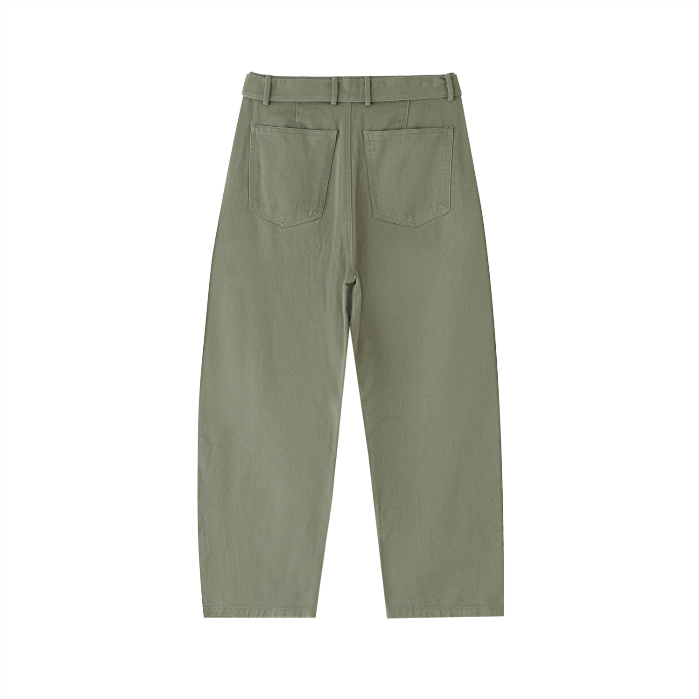 Barrel-leg Chino Pants