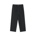 Heavyweight Cotton Straight-Leg Pants