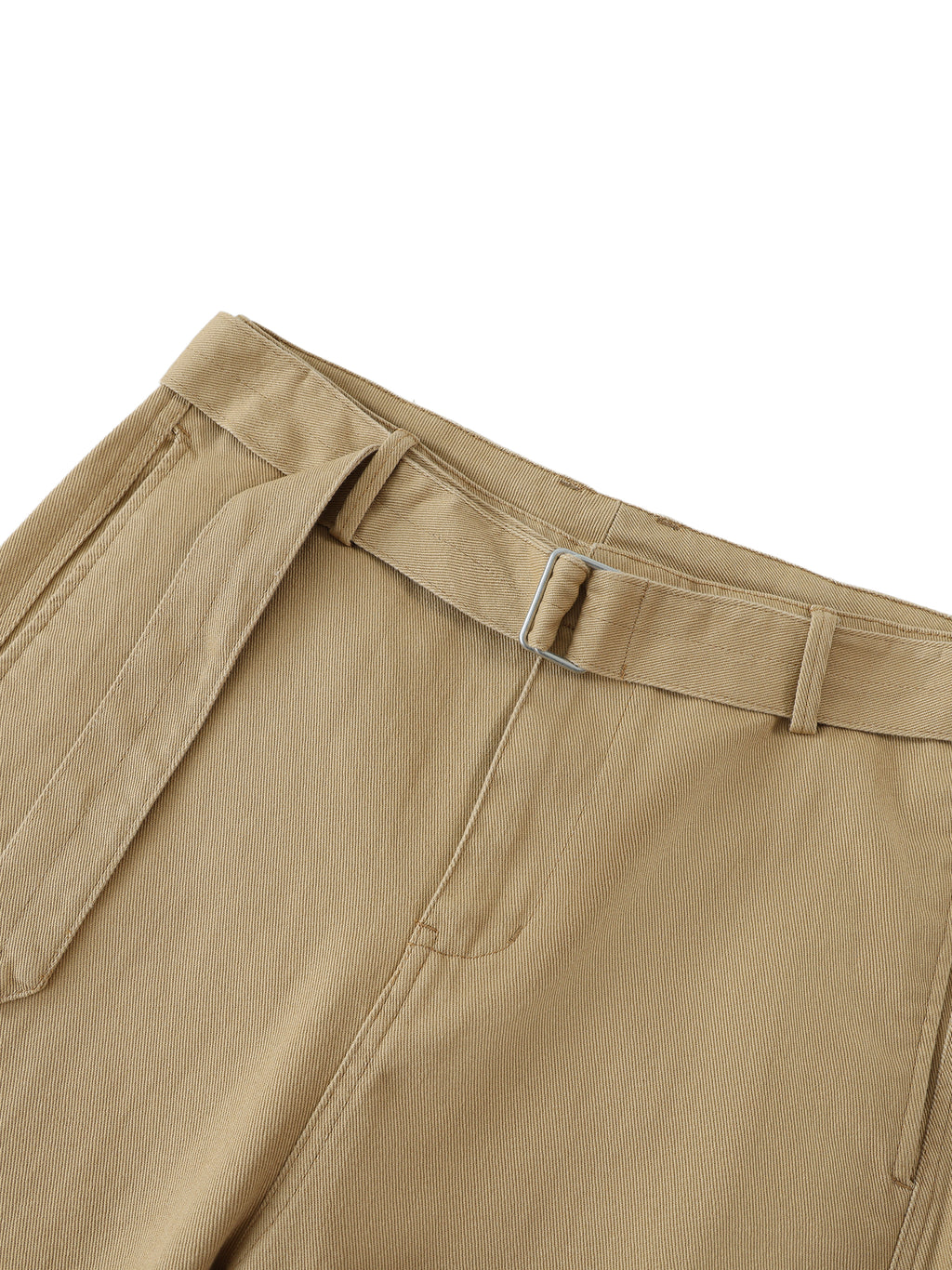 Barrel-leg Chino Pants